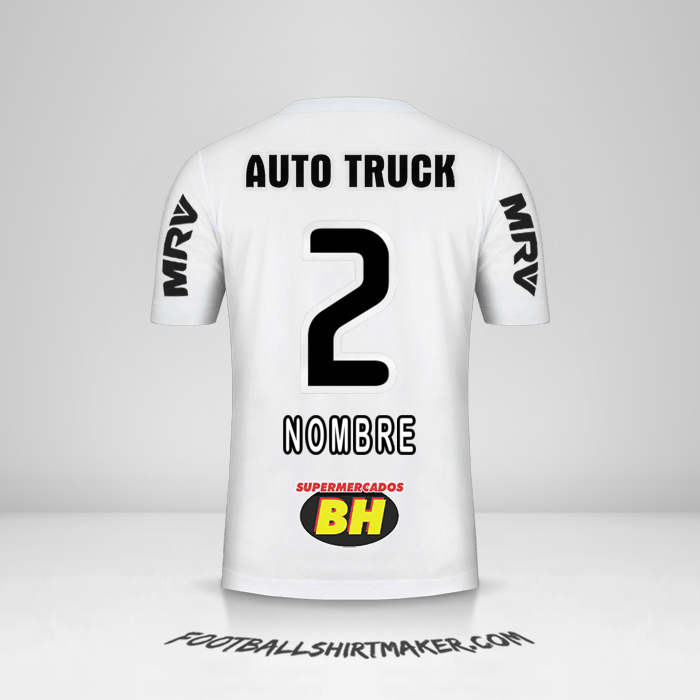 Camiseta Atletico Mineiro 2019 Visita -  nombre - 2