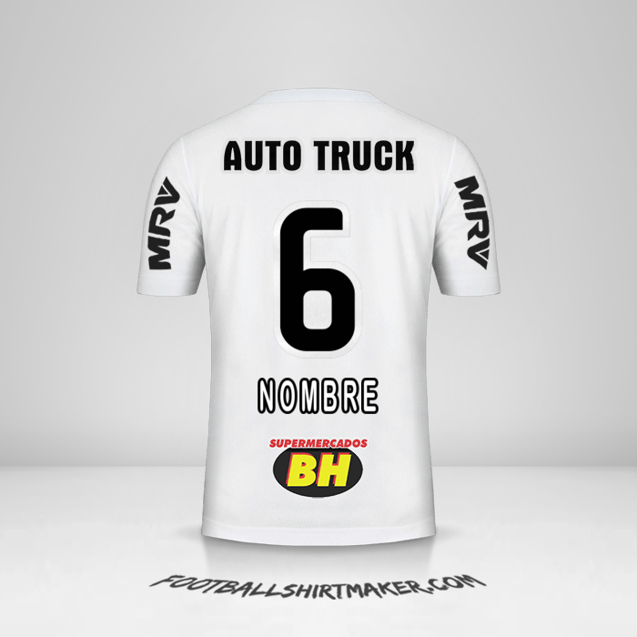 Jersey Atletico Mineiro 2019 Visita -  nombre - 6