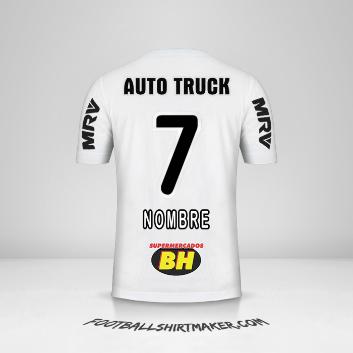 Jersey Atletico Mineiro 2019 Visita -  nombre - 7