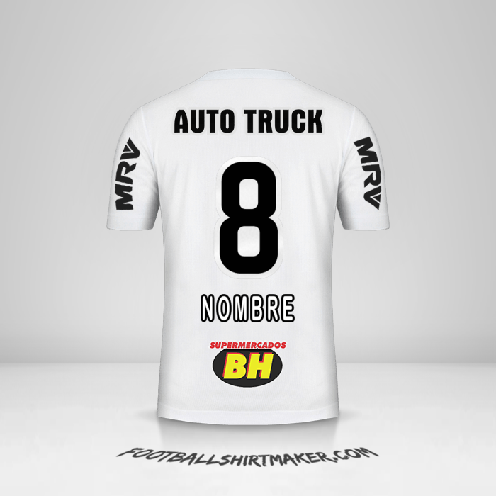 Camiseta Atletico Mineiro 2019 Visita -  nombre - 8