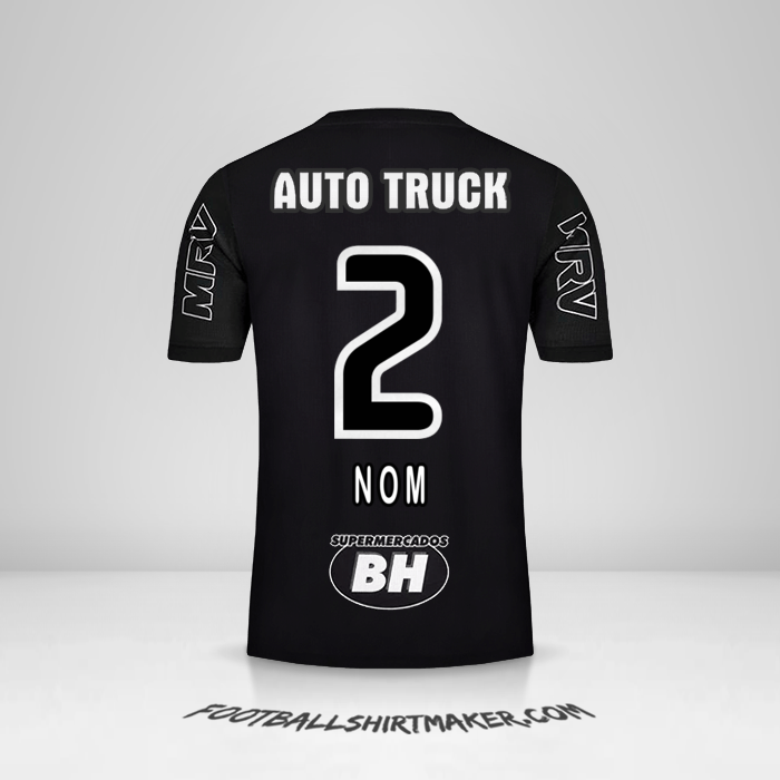 Maillot Atletico Mineiro 2019 Troisième -  nom - 2