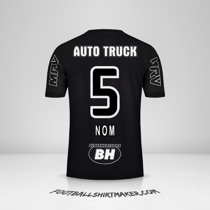 Maillot Atletico Mineiro 2019 Troisième -  nom - 5