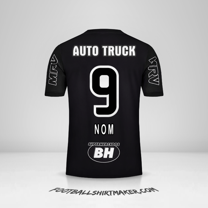 Maillot Atletico Mineiro 2019 Troisième -  nom - 9