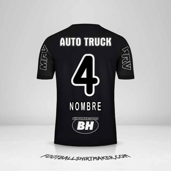 Camiseta Atletico Mineiro 2019 Tercera -  nombre - 4