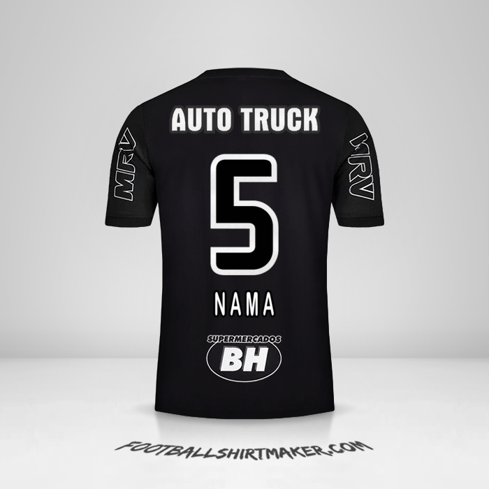 Jersey Atletico Mineiro 2019 Ketiga -  nama - 5