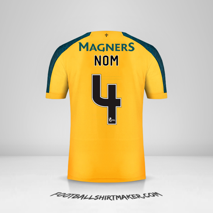 Maillot Celtic FC 2019/20 Extérieur -  nom - 4
