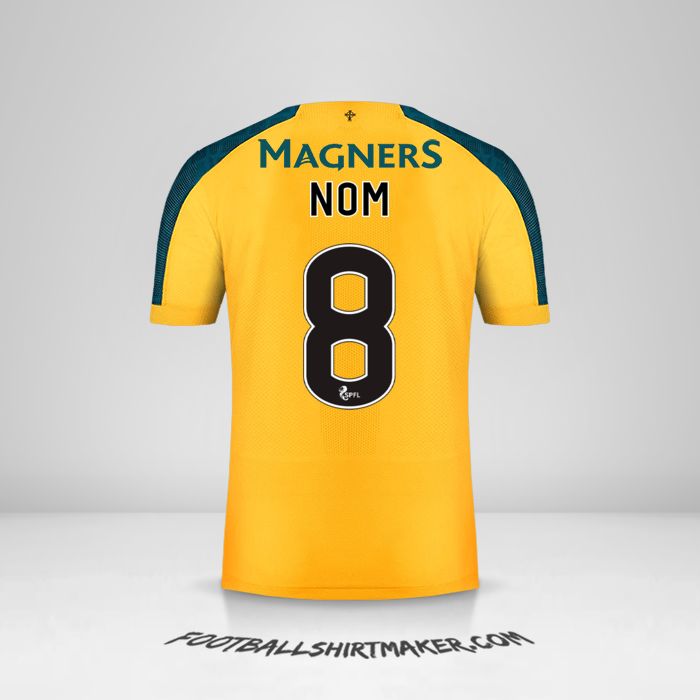 Maillot Celtic FC 2019/20 Extérieur -  nom - 8