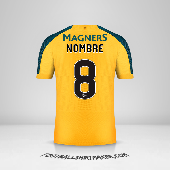 Camiseta Celtic FC 2019/20 Visita -  nombre - 8