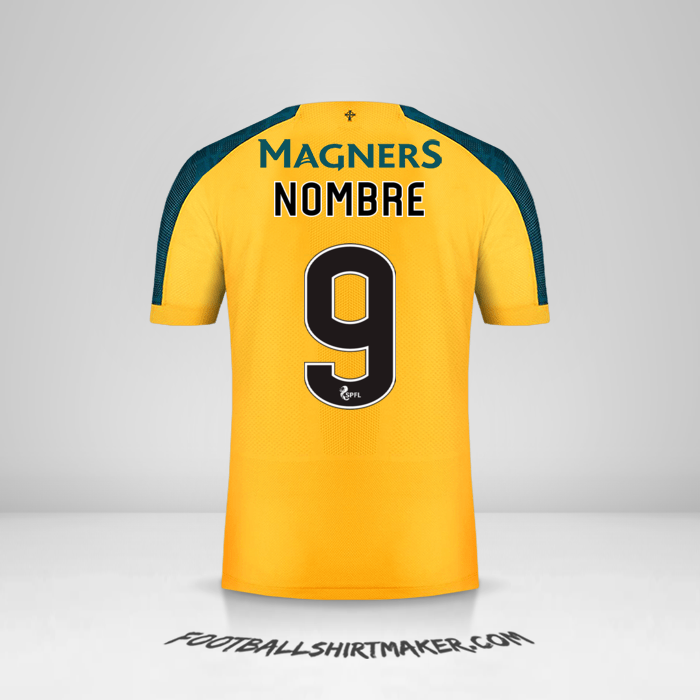 Camiseta Celtic FC 2019/20 Visita -  nombre - 9