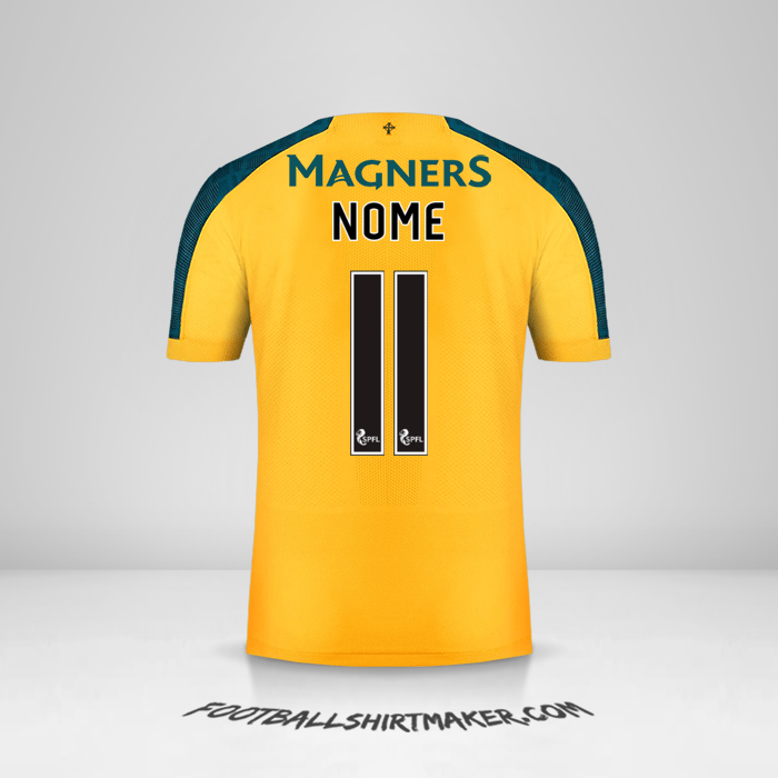 Camisa Celtic FC 2019/20 Alternativa -  nome - 11