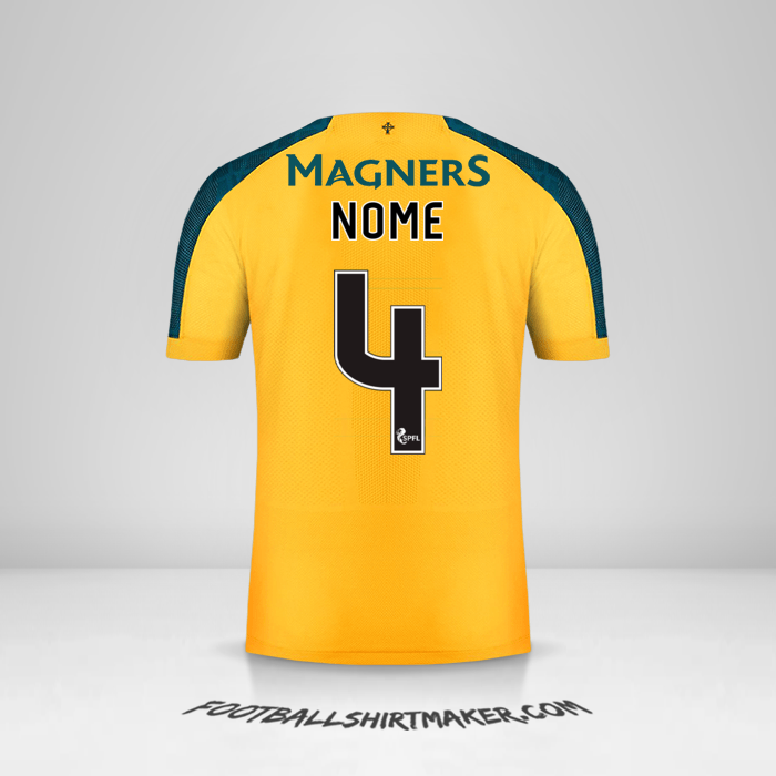 Maglia Celtic FC 2019/20 Seconda -  nome - 4