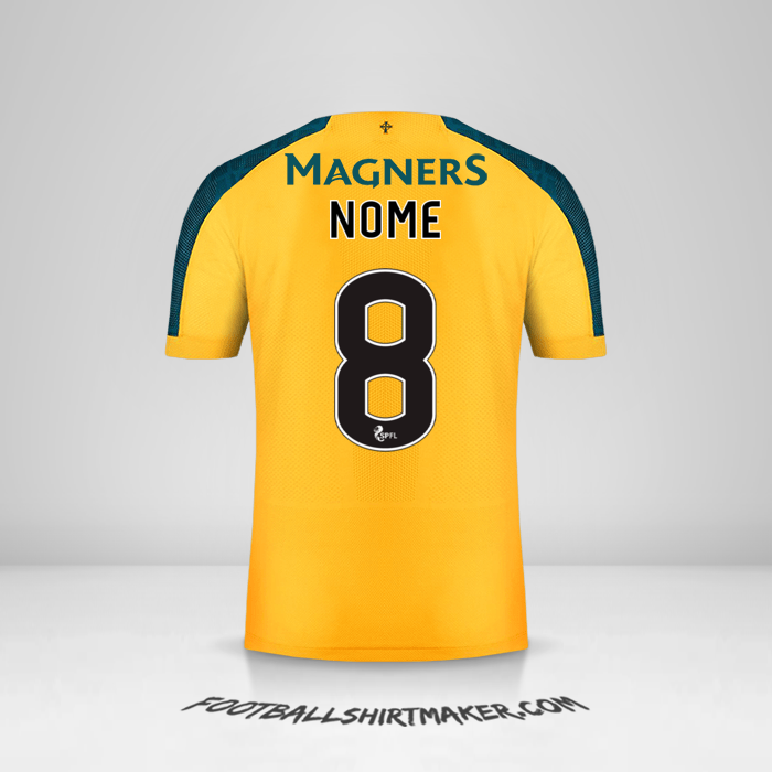 Maglia Celtic FC 2019/20 Seconda -  nome - 8