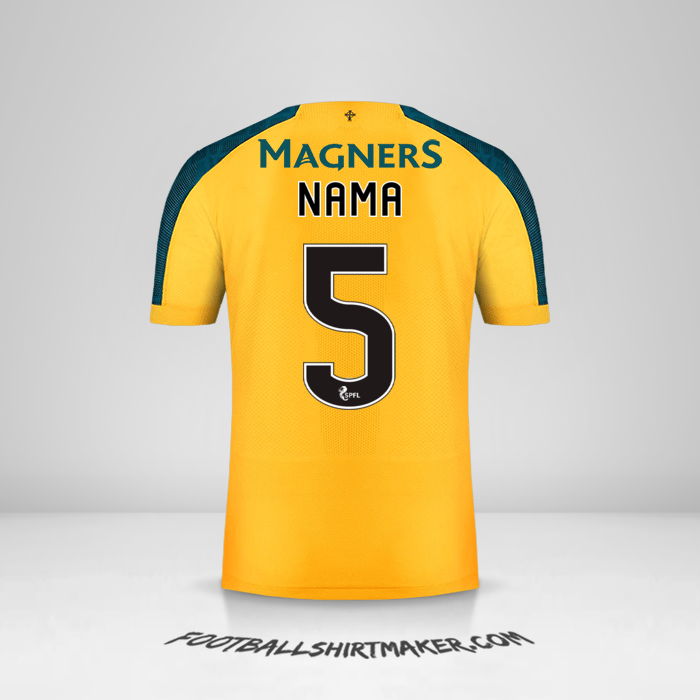 Jersey Celtic FC 2019/20 Alternatif -  nama - 5