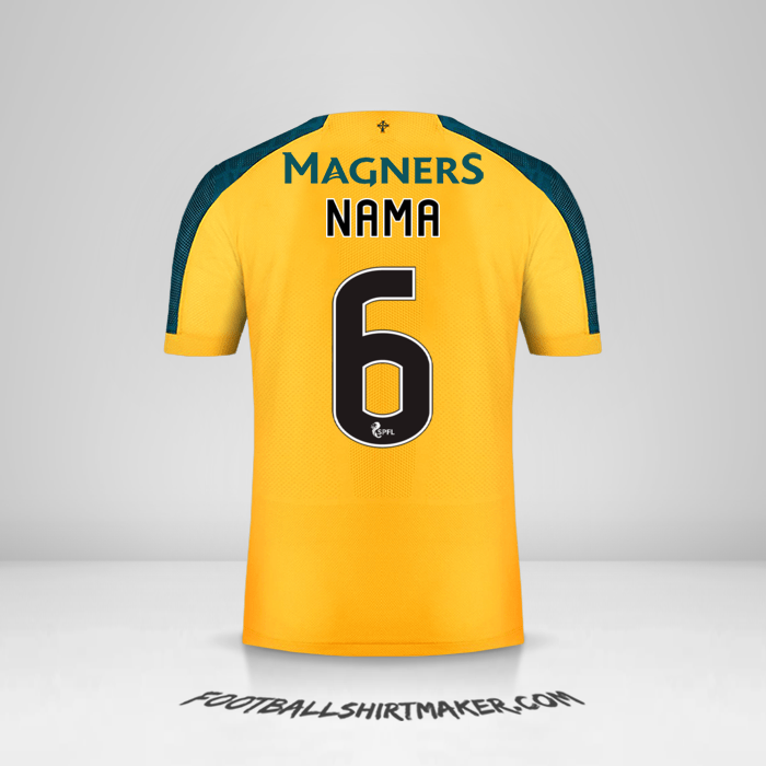 Jersey Celtic FC 2019/20 Alternatif -  nama - 6