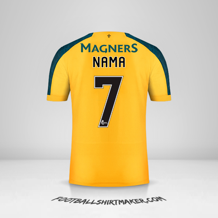 Jersey Celtic FC 2019/20 Alternatif -  nama - 7