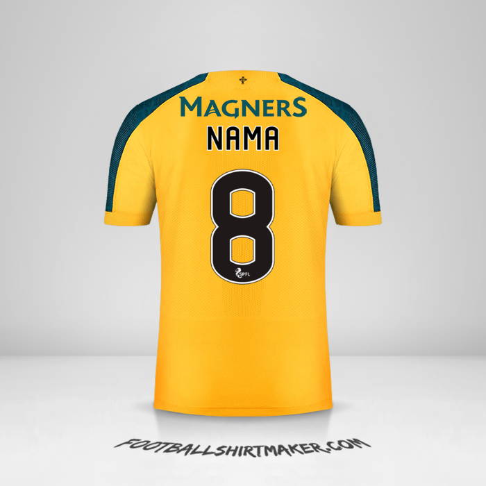 Jersey Celtic FC 2019/20 Alternatif -  nama - 8