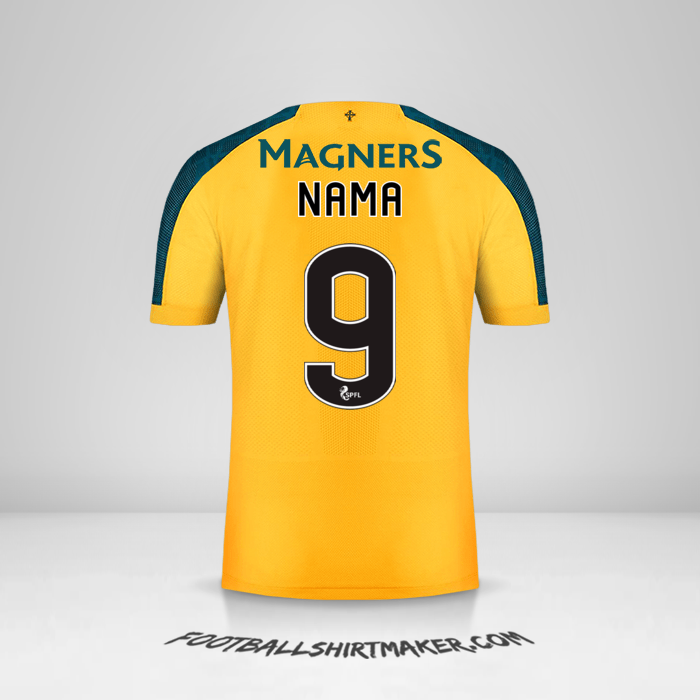 Jersey Celtic FC 2019/20 Alternatif -  nama - 9