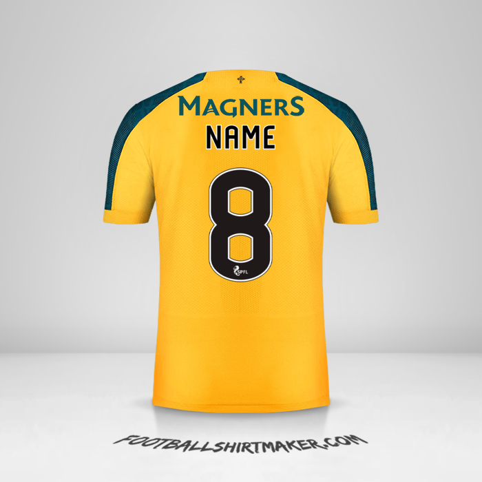 Trikot Celtic FC 2019/20 Auswärts -  name - 8