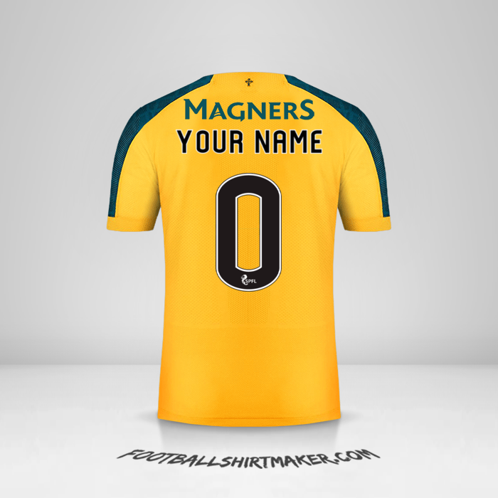 Jersey Celtic FC 2019/20 II -  your name - 0