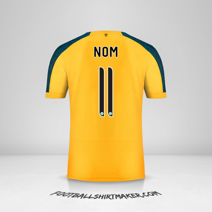 Maillot Celtic FC Cup 2019/20 Extérieur -  nom - 11
