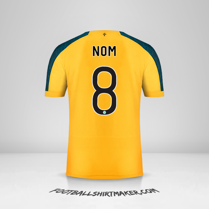 Maillot Celtic FC Cup 2019/20 Extérieur -  nom - 8