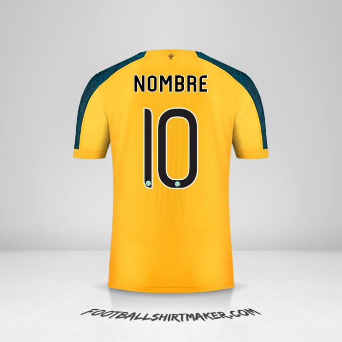 Jersey Celtic FC Cup 2019/20 Visita -  nombre - 10