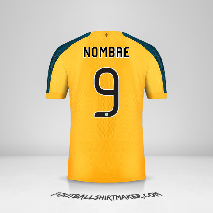 Jersey Celtic FC Cup 2019/20 Visita -  nombre - 9