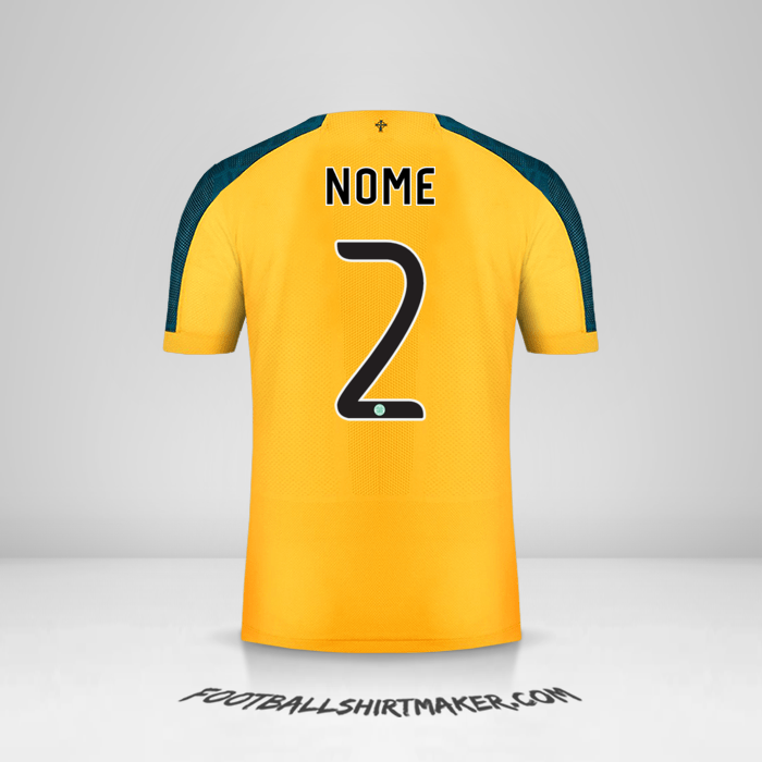 Camisola Celtic FC Cup 2019/20 Alternativa -  nome - 2