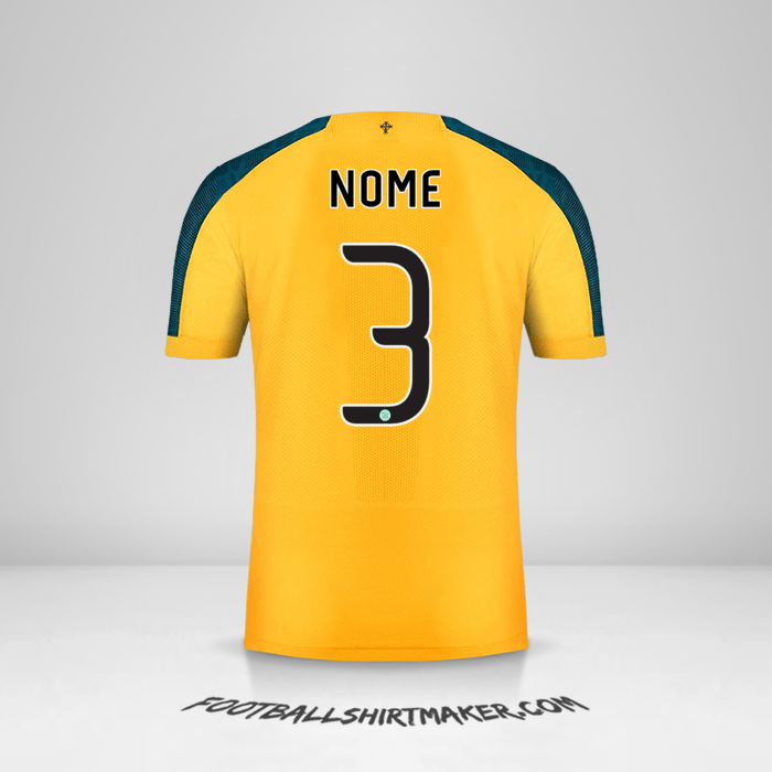 Maglia Celtic FC Cup 2019/20 Seconda -  nome - 3