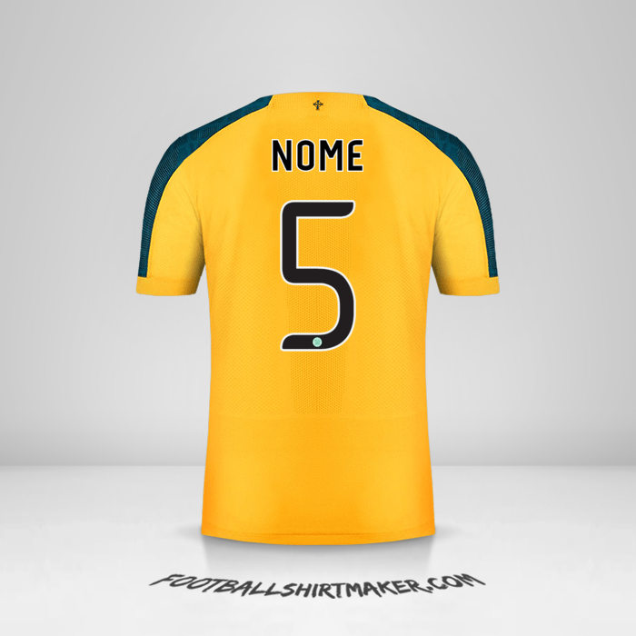 Maglia Celtic FC Cup 2019/20 Seconda -  nome - 5