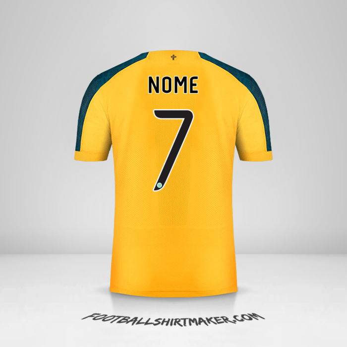 Maglia Celtic FC Cup 2019/20 Seconda -  nome - 7