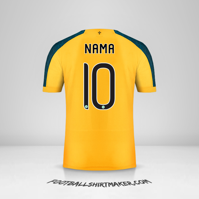 Jersey Celtic FC Cup 2019/20 Alternatif -  nama - 10