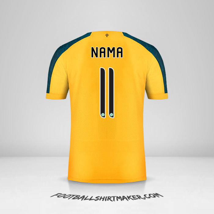 Jersey Celtic FC Cup 2019/20 Alternatif -  nama - 11