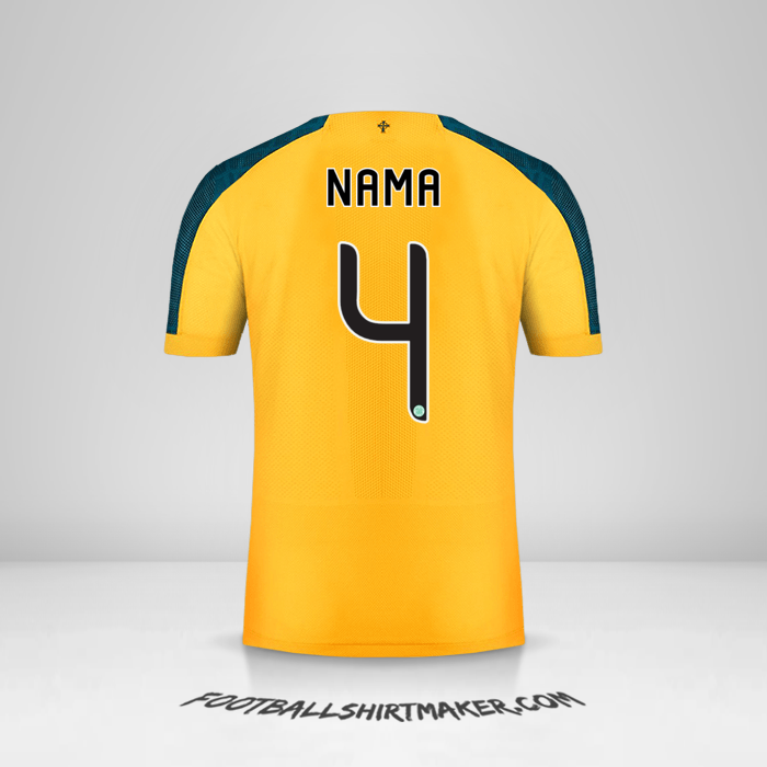 Jersey Celtic FC Cup 2019/20 Alternatif -  nama - 4