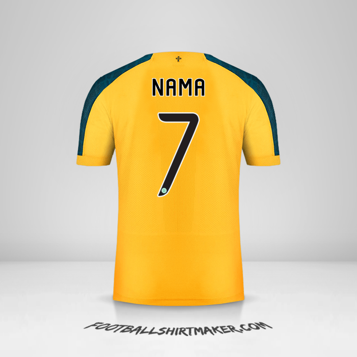 Jersey Celtic FC Cup 2019/20 Alternatif -  nama - 7