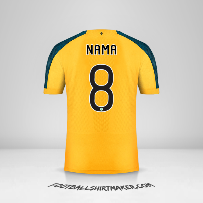 Jersey Celtic FC Cup 2019/20 Alternatif -  nama - 8