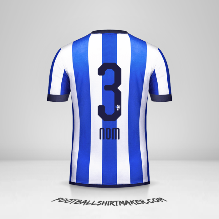 Maillot Monterrey Coupe du monde de Clubes 2019 -  nom - 3