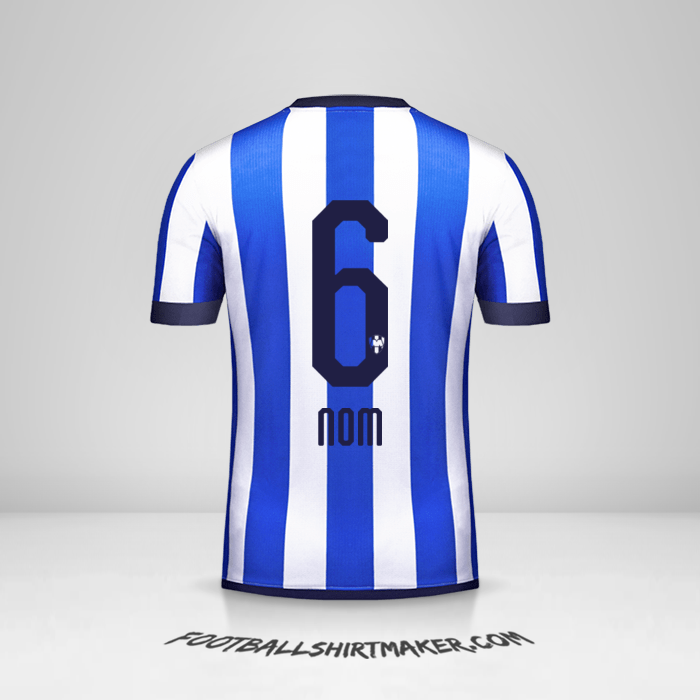 Maillot Monterrey Coupe du monde de Clubes 2019 -  nom - 6