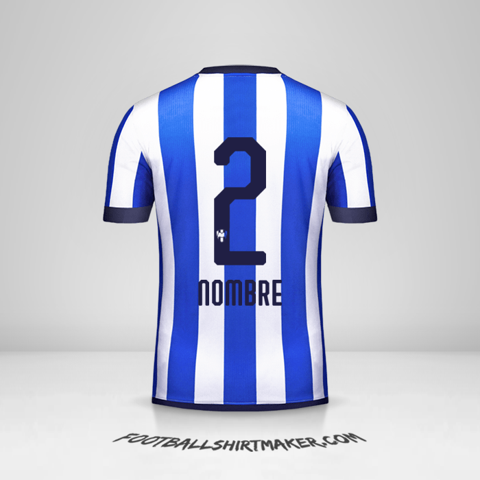 Jersey Monterrey Mundial de Clubes 2019 -  nombre - 2