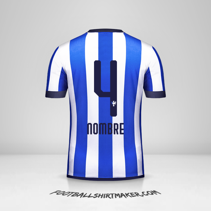 Jersey Monterrey Mundial de Clubes 2019 -  nombre - 4