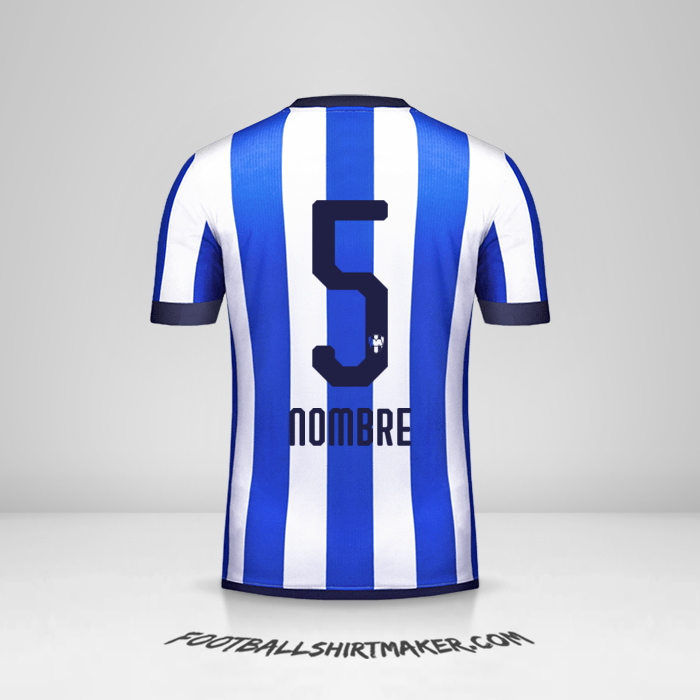 Jersey Monterrey Mundial de Clubes 2019 -  nombre - 5