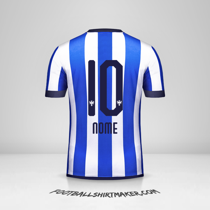 Camisa Monterrey Copa do Mundo de Clubes 2019 -  nome - 10