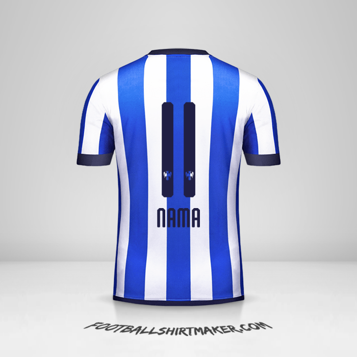 Jersey Monterrey Piala Dunia de Clubes 2019 -  nama - 11