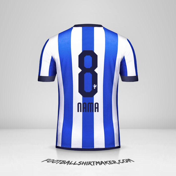 Jersey Monterrey Piala Dunia de Clubes 2019 -  nama - 8