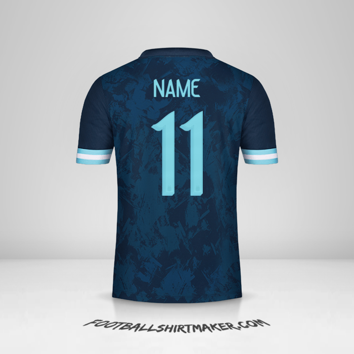Jersey Argentina 2020/21 Away -  name - 11