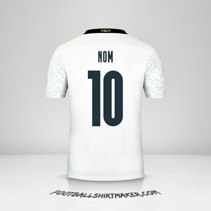 Maillot Italie 2020 Extérieur -  nom - 10
