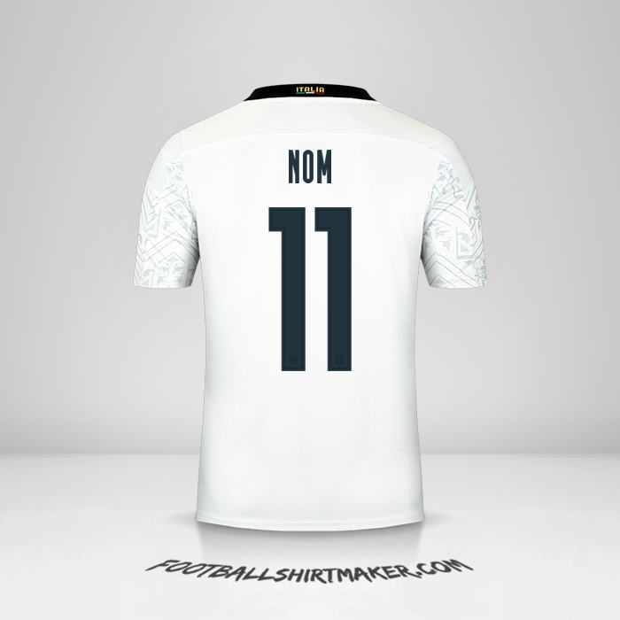 Maillot Italie 2020 Extérieur -  nom - 11