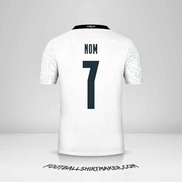 Maillot Italie 2020 Extérieur -  nom - 7