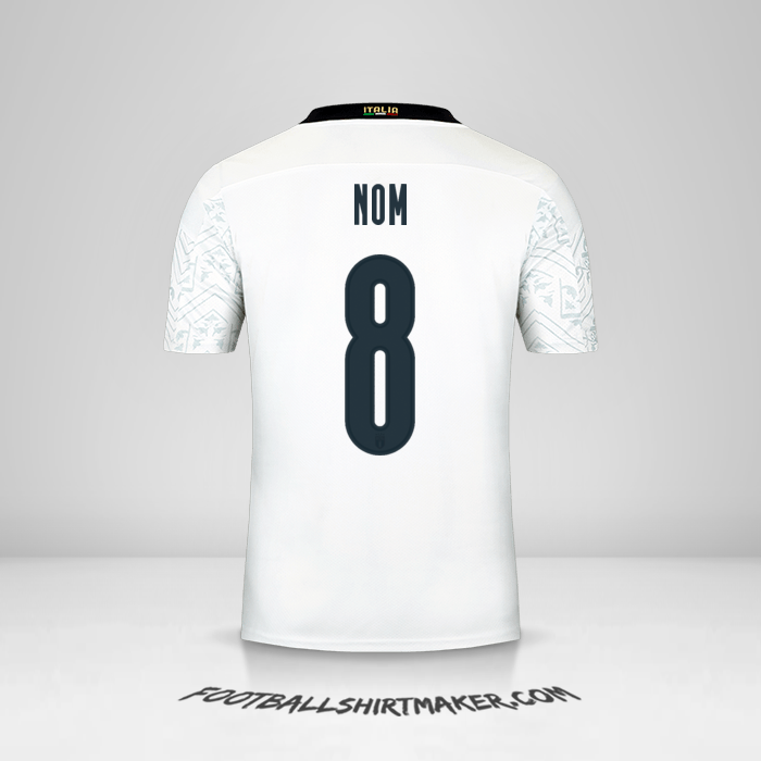 Maillot Italie 2020 Extérieur -  nom - 8