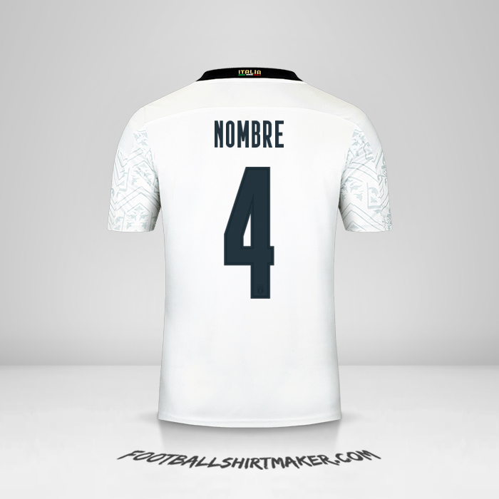 Jersey Italia 2020 Visita -  nombre - 4